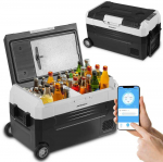 &bdquo;Icemax 400 Berdsen&ldquo; 32 litrų kompresorinis kelioninis &scaron;aldytuvas &ndash; juodas