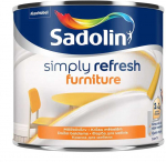 Krāsa, mēbeles Sadolin Simply Refresh, matēts, 0.5 l, balta