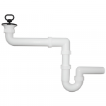 Plastbrno U formos sifonas praustuvui 1 1 4x40 mm, kompakti&scaron;kas