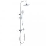 Du&scaron;as kolonna AB bez jaucējkrāna, ar plauktu, hromēta