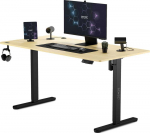 Biurko SENSE7 Nojo Sosna 140 cmx70 cm Juodas Pine