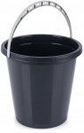 Barzdaskutė Universalus plastikinis kibiras 5 l juodas