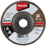 Makita Lapeliniai diskai 125MM K40 Metalui, RST HEAVY DUTY B-53920