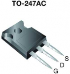 Vishay IRFP22N50A, galios MOSFET