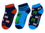 "Minecraft" vaiki&scaron;kos kojinės 3vnt.