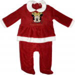 Disney Minnie kalėdinis kūdikio romperis, pižama 18 mėnesių