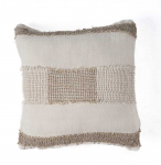 Bazaar Pagalvėlės užvalkalas 50x50x3 cm baltas linas