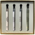 Set Carolina Herrera: Oranžinis Affair Eau De Parfum For Women, 4 ml + Bergamot Bloom Eau De Parfum For Women, 4 ml + Vetiver Paradise Eau De Parfum For Women, 4 ml + Rose Cruise Eau De Parfum For Women, 4 ml