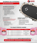 ANDRE ŚCIERNICA DO OSTRZENIA ŁAŃCUCH&Oacute;W 145 x 6,0 x 22,2mm CRA60K7VE01 - 35