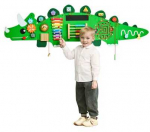 Vevor dinozaurų veiklos sienelė su 11 užduočių