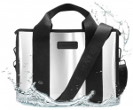 Gertuvė &bdquo;Case-Mate Mini Travel Tote Bag&ldquo; &ndash; vandeniui atsparus kelioninis pečių krep&scaron;ys (sidabrinis chromas)