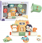 Interaktyvus jūros gyvūnų vonios žaislų rinkinys vaikams