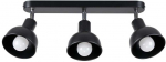 Sollux Lighting Lubinis &scaron;viestuvas ELBA 3 juodas