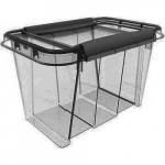 Plastikinė dėžė fiksuojamu dangčiu Pro Box Plast Team 6L permatoma