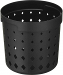 Plastikinė dėžė Seoul Round NHG M juoda
