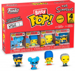 Asmodee FUNKO Bitty POP! Figūrėlių rinkinys: The Simpsons, ~3 cm (4 vnt.)