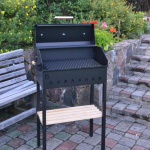 Abas Smokehouse Abas Ar vāku un plauktiem