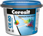 Plytelių glaistymo ma&scaron;ina Ceresit CE40 BAHAMA, sandarinimo priemonė, geltona, 2kg