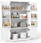 Promotions Sandėliavimo spintelė 77x40x139 cm balta, laikymas