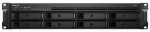 Synology RackStation RS1221+ NAS Rack serveris (2U) Ryzen Embedded V1500B 4 GB DDR4 0 TB DiskStation Manager juodas