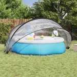 Baseino kupolas 405 x 405 x 192 cm PVC Skaidrus