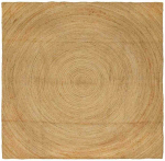 Zoninės kiliminės dangos Kvadrato Ruda 240 x 240 cm Džiutas