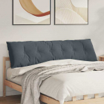 Apsaugos Pagalvė Tamsiai pilka 180 x 50 cm Kordūrinis audinys