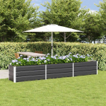 Lovelis Antracitas 290 x 50 x 45 cm Cinkuota plienas