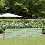 Lovelis Pastelinė žalia 385 x 50 x 77 cm Cinkuota plienas