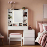 Songmics Kosmetinis stalas su kėde 40 &times; 98,3 &times; 145 cm