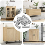 Užrakto veržlė 2857 pcs Sidabro Plienas