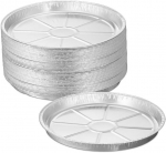 Bonideco Apvalios aliuminio kepimo skardos, 50 vnt. rinkinys, skirtas Linzerio pyragėliams