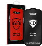 Apsauginis stiklas Tel Protect Full Glue 6D Matte skirtas Samsung Galaxy S26 Plus juodas (with fingerprint unlock)