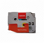 Capture 12mm x 8m Juodas on Mėlyna Tape