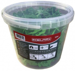 Inkariukai plytelių i&scaron;lyginimo sistemai 300vnt. 3mm EDELMAX 1654