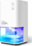 Heelay 1200 ml elektrinis tylus oro sausintuvas su automatinio i&scaron;sijungimo funkcija ir 7 spalvų LED