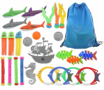 Malplay Vandens, baseino ir nardymo žaislų rinkinys, 26 dalys