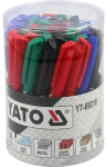 Toya Sa Poland Techniniai markeriai | 36 vnt | juoda žalia raudona mėlyna (YT-69310)