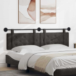 Kabantysis galvūgalis Juodas 190 x 55 x 5 cm Antikinis PU