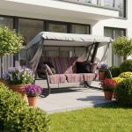 Venezia C013-04BB PATIO sodo sūpynės su tinkleliu nuo uodų