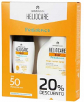 &bdquo;Heliocare Pediatrics&ldquo; atopicinis losjonas nuo saulės, pur&scaron;kiklis SPF50, 250 ml, 2 dalių rinkinys