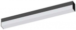 OPPLE Lighting LEDLinear-Fiji L600 12W-830/840-BL, stačiakampis, baltas, polikarbonatas (PC), IP44, I, IK02