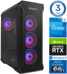 Stacionarus kompiuteris INTOP AQUA i5-13400F 16GB DDR5 1TB SSD M.2 NVME+4TB RTX5070 12GB WIN11 (RW72582WH) (Atnaujinta)