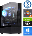 Stacionarus kompiuteris INTOP Ryzen 5 5500 16GB 500SSD M.2 NVME+4TB RTX5060 8GB WIN11Pro (RW75382) (Atnaujinta)