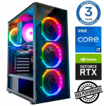 Stacionarus kompiuteris INTOP i7-12700F 16GB 1TB SSD M.2 NVME+4TB RTX5060 8GB no-OS (RW75539NS) (Atnaujinta)
