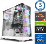 Stacionarus kompiuteris INTOP AQUA Ryzen 7 9700X 32GB DDR5 1TB SSD M.2 NVME+4TB RTX5080 16GB no-OS (RW78549NS) (Atnaujinta)