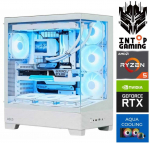 Stacionarus kompiuteris INTOP AQUA Ryzen 5 7500X3D 64GB DDR5 1TB SSD M.2 NVME+4TB RTX5080 16GB no-OS (RW80825NS) (Atnaujinta)