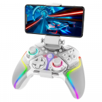iPega 9666BH Bluetooth RGB Gamepad for Android iOS PS3 PS4 PC N-Switch Baltas