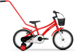 Dviratis Tabou Rocket Lite 18 red-baltas