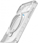 Dėklas ITSKINS HYBRID R // VAPOR su &bdquo;MagSafe&reg;&ldquo;, skirtas &bdquo;iPhone 17 Pro&reg;&ldquo;. Skaidrus